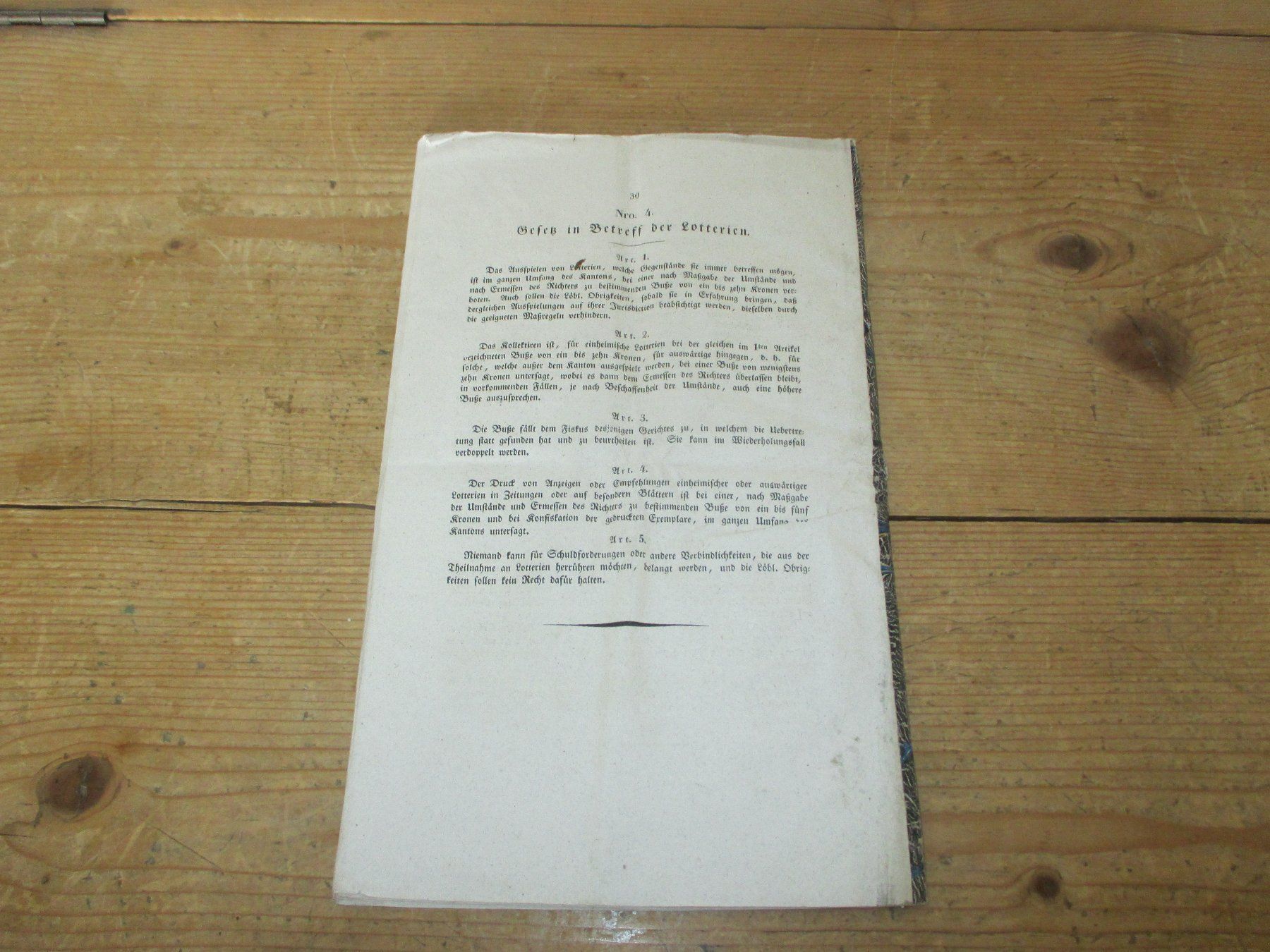 Libri: Der Grosse Rath des Kantons Graubünden 1830 – Usato da Flims - Dorf venduto da Stagediver 6