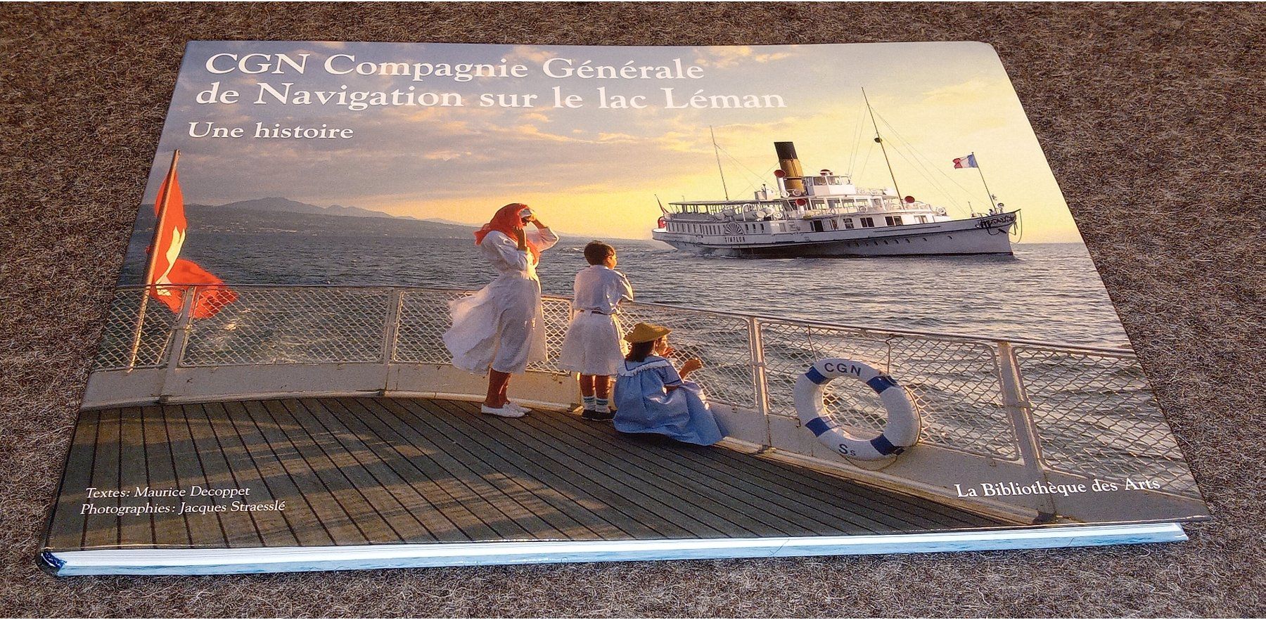 Bücher: CGN COMPAGNIE GÉNÉRAL DE NAVIGATION SUR LE LAC LÉMAN – Gebraucht aus Hätzingen von memory-lane