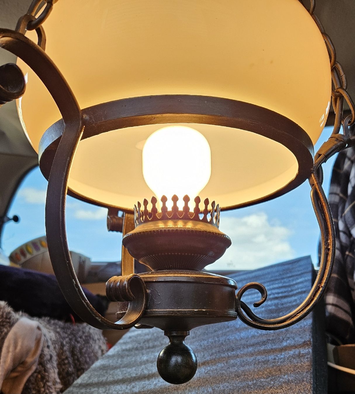 Lampade: Schöne Ältere Lampe – Usato da Thun venduto da Engel114 2