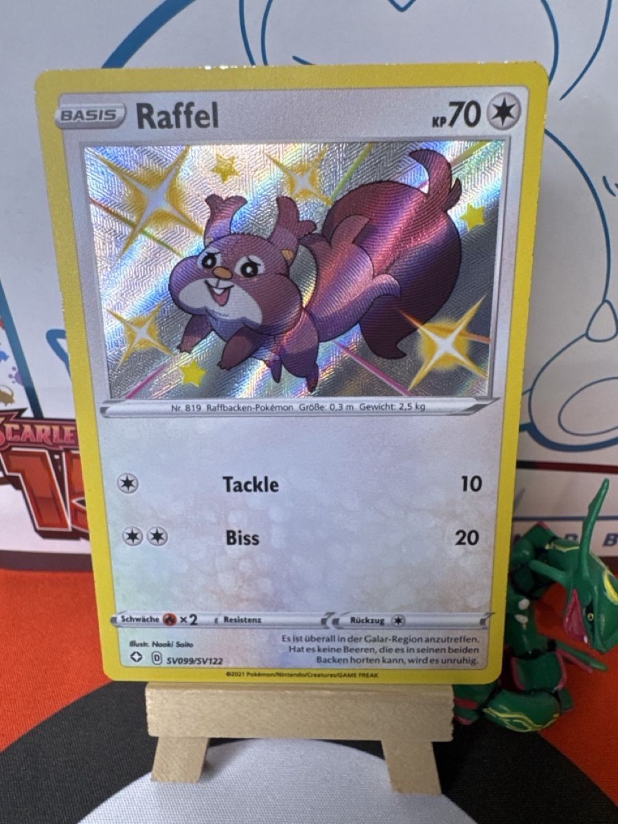 Pokémon Sammelbilder & Trading cards: POKÉMON / Shiny Raffel / Shining Fates – Gebraucht aus Herzogenbuchsee von TCG-High-Quality