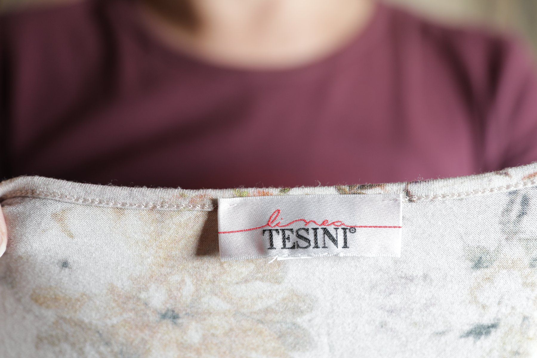 Heine T-shirt: Longshirt Heine Langarm Patchwork Rosatöne, Gr. 38/40 – Nuovo (secondo la descrizione) da Thusis venduto da cwe_7gjm 2