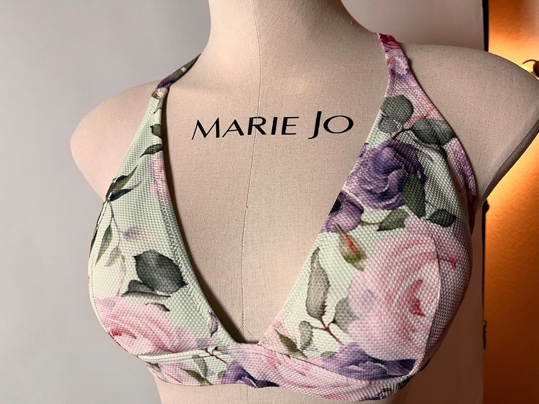 Lascana Costumi da bagno & Bikini: LASCANA, Bikini, Grösse 36A/B, Farbe Hellgrün mit Blumen – Nuovo e nell'imballaggio originale da Rudolfstetten venduto da gst_g7xl 5