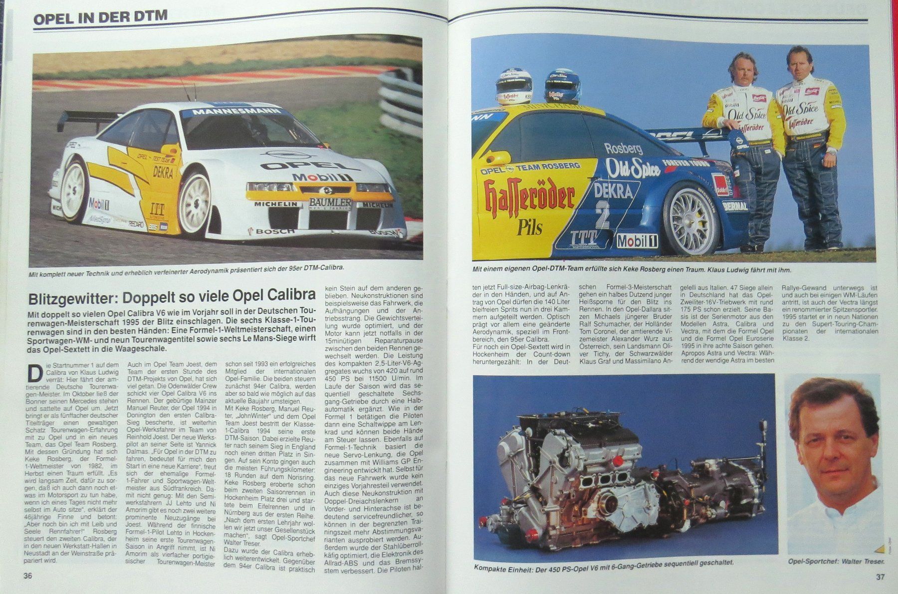 Documenti: Rennprogramm DTM Hockenheim von1995 – Usato da Ettingen venduto da campione_1 2