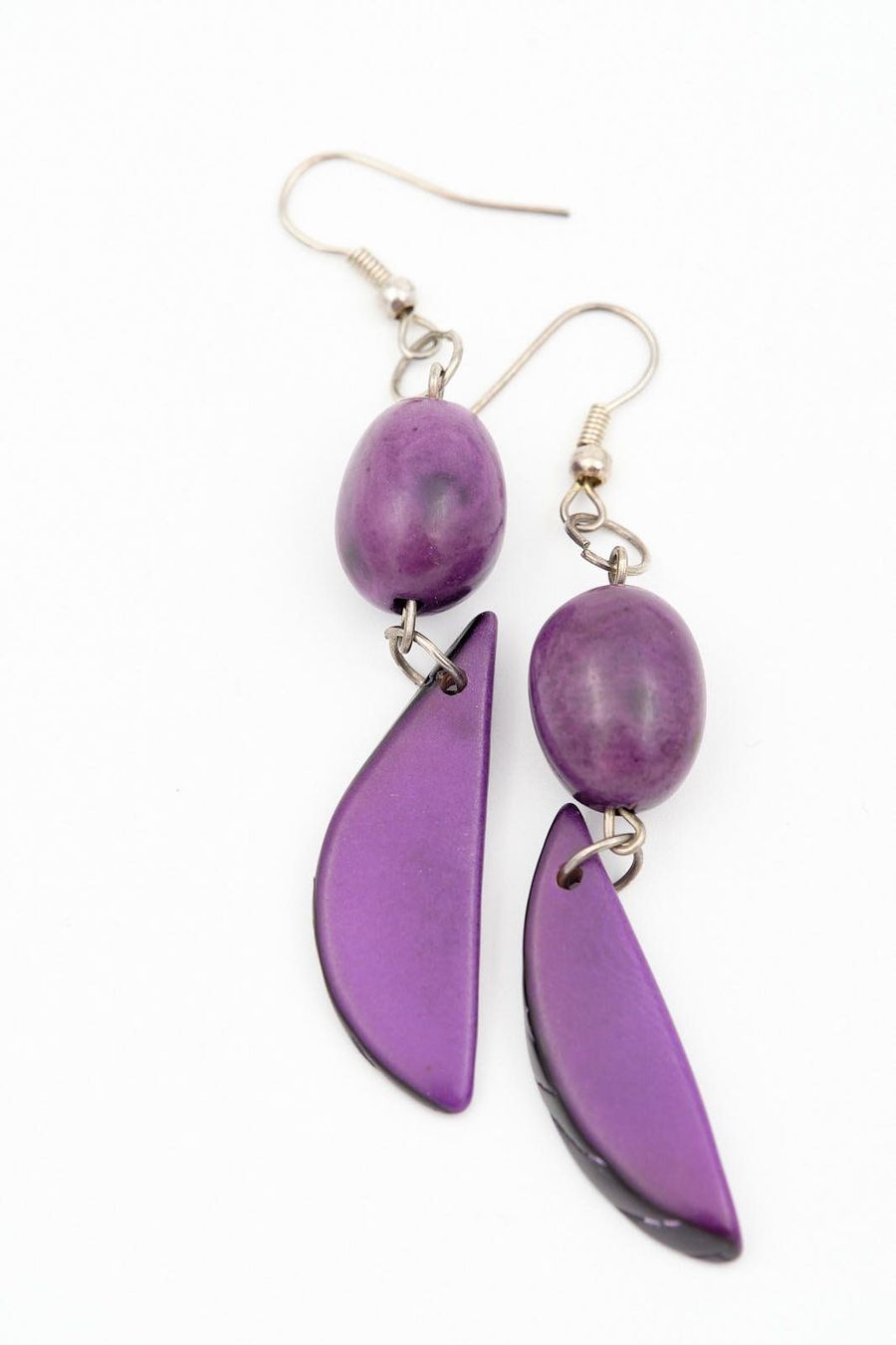 Catenine: Parure violette : collier et boucles – Nuovo (secondo la descrizione) da Courtepin venduto da Marisou2 3