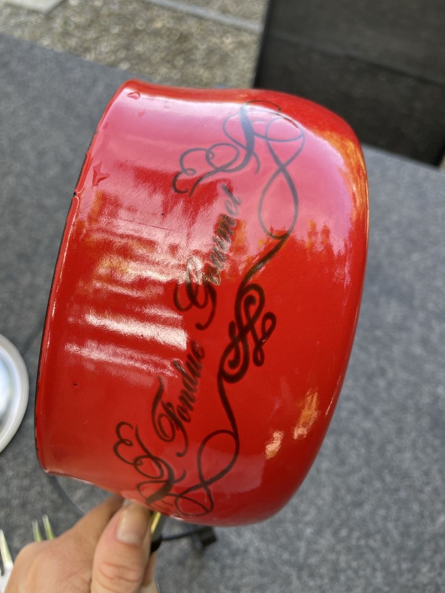 Appareils de cuisine: Fondue Set mit 4 Gabeln  – D'occasion à Niederbüren par poschti 6