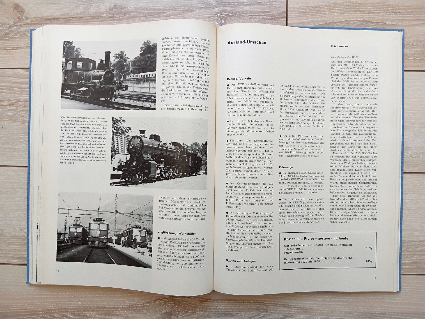 Livres: SBB Nachrichtenblatt 1969 – D'occasion à Birrwil par dirtyoldtown 8