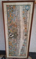 Antikes, grosses Bild, Basel die Wappen, museumsreif