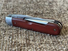 Altes Militärmesser WENGER 1950 Fiber RAR