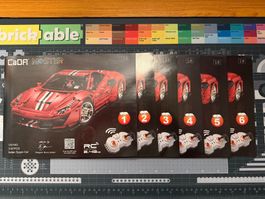 Cada MASTER Red Super Car 1:8 inkl Power System