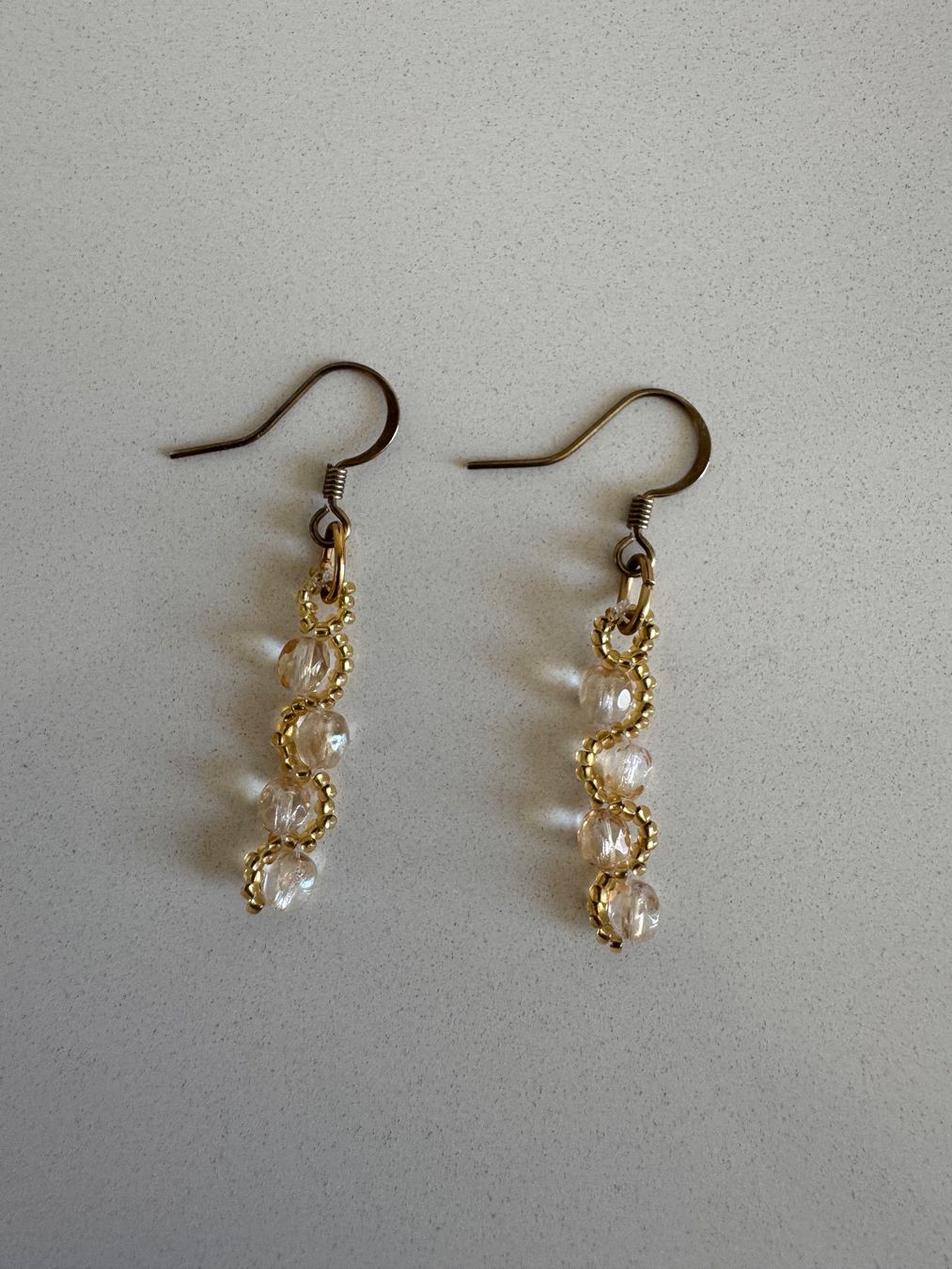 Orecchini pendenti & Orecchini a lobo: Ohrringe gold/weiss – Nuovo e nell'imballaggio originale da Zürich venduto da sel_w5sd 1