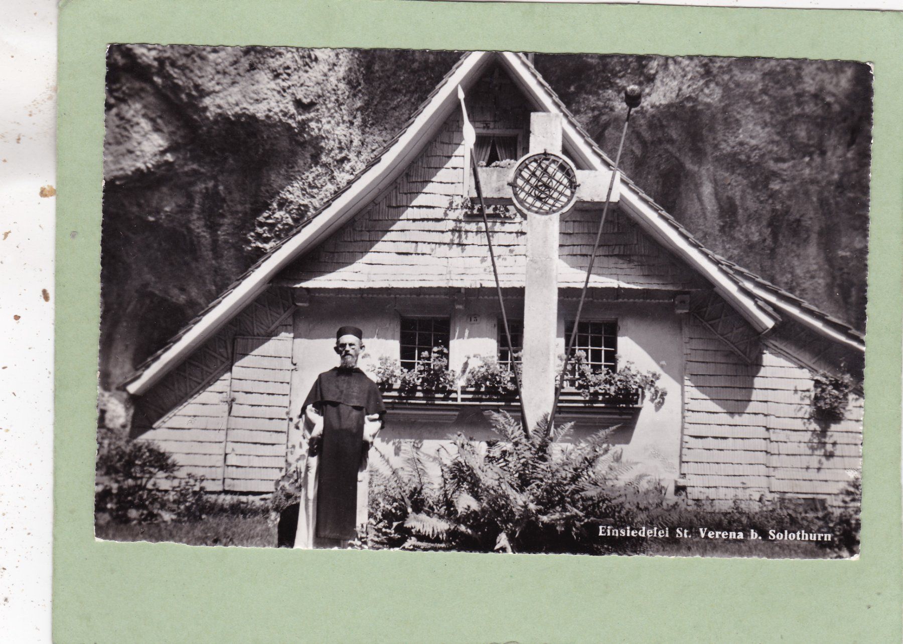 Cartoline postali: Einsiedelei St. Verena b. Solothurn – Usato da Herisau venduto da Lisegrat2008