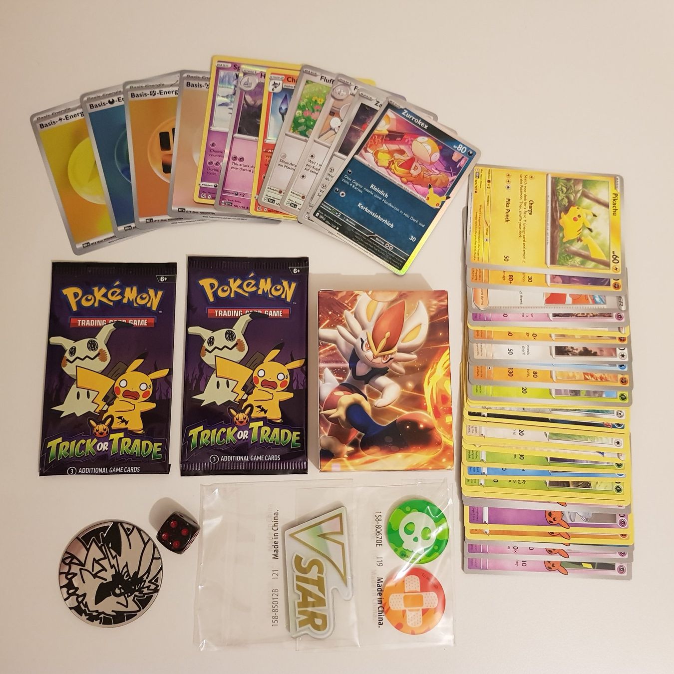 Pokémon Carte collezionabili: Pokémon diverse Sammelkarten, Set 4 – Usato da Münchenstein venduto da 2DGames