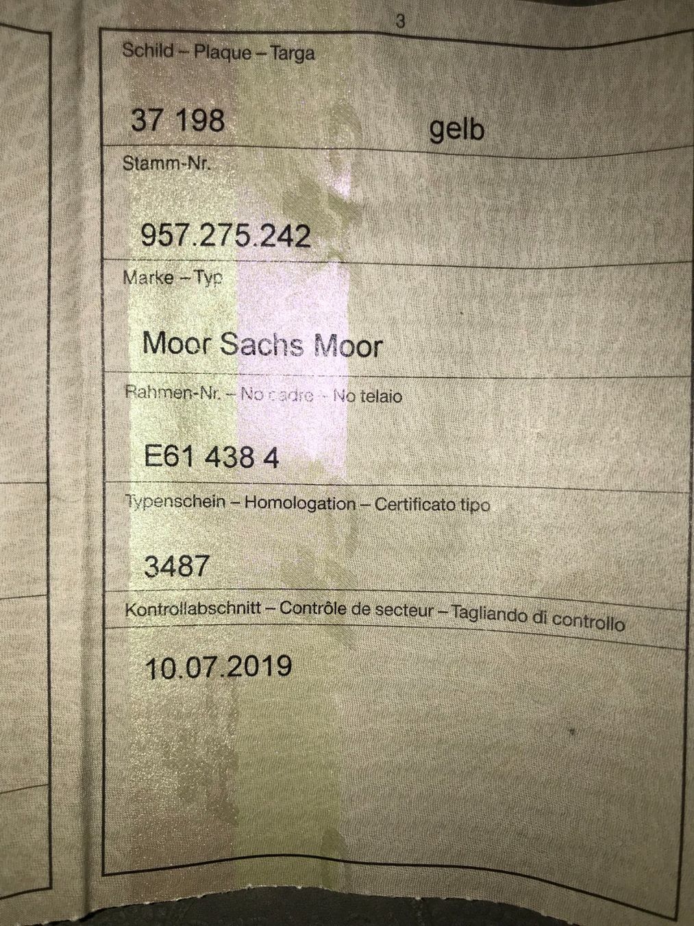 Alpa Mofas: Alpa 30 Moor Sachs 502 2 Gang 1961 kein Caravelle Tigra Pony – Gebraucht aus Schöftland von Moparrt69 4