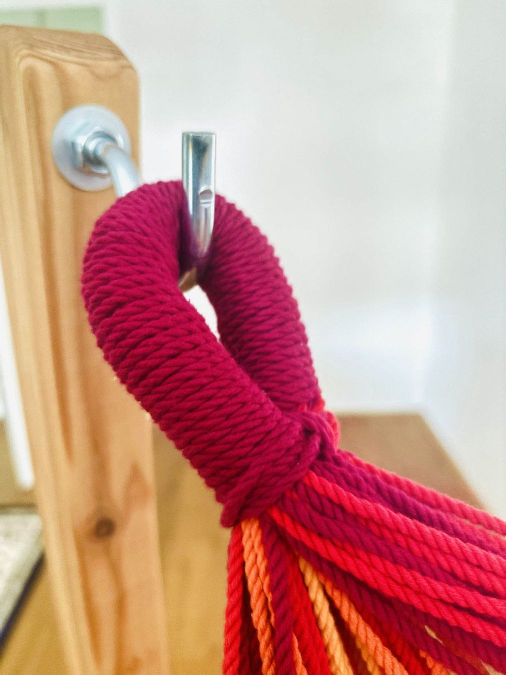 Poltrone pensili da giardino: MacaMex Netz-Hängesessel-SET Sunset Baumwolle – Nuovo e nell'imballaggio originale da Tulln venduto da HaengemattenShop 7