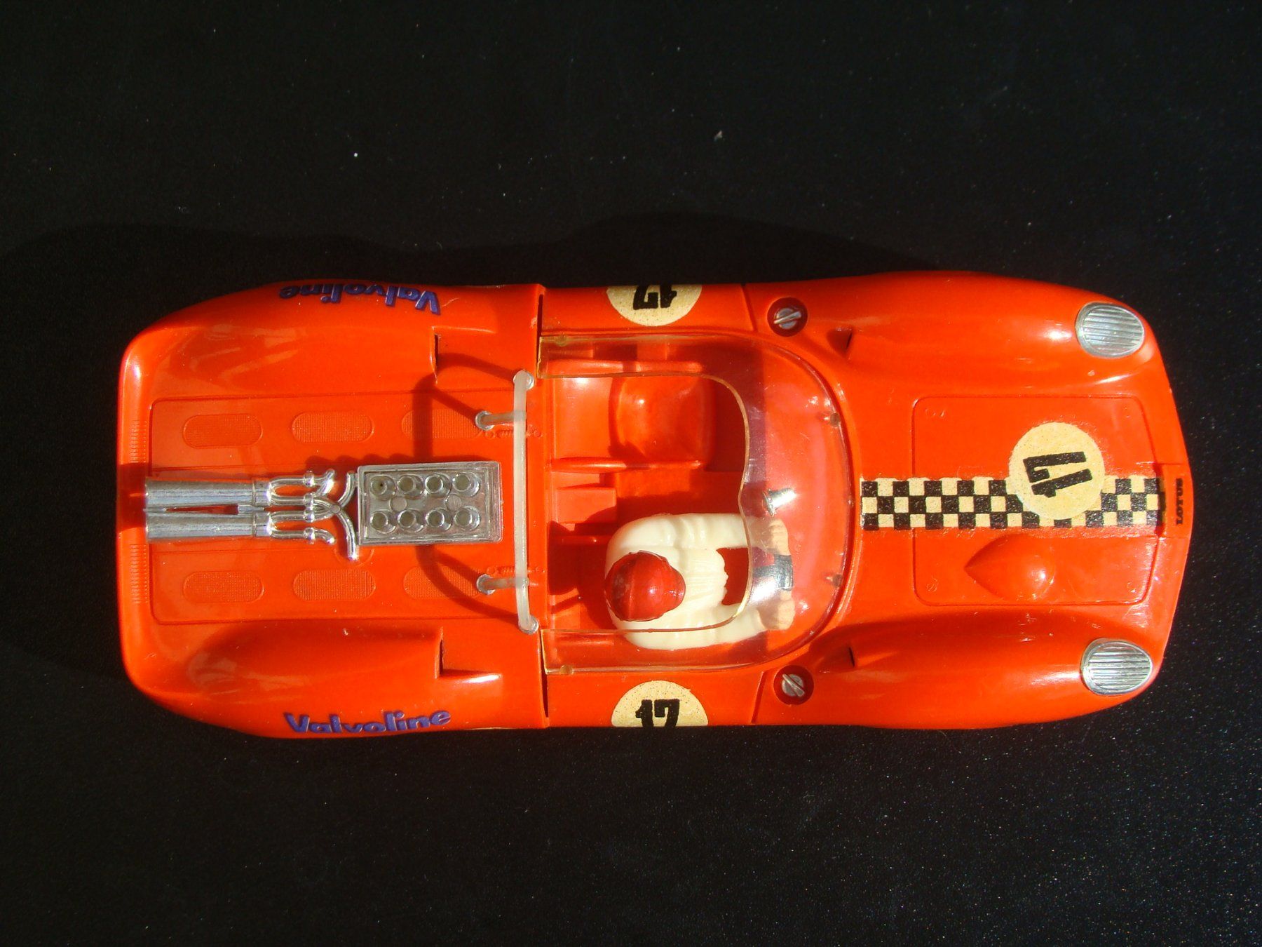 Lotus Modellini d'auto: Fleischmann Ford Lotus Type 49 orange cooles Rennauto 70er – Usato da Walzenhausen venduto da Vanquish711 6