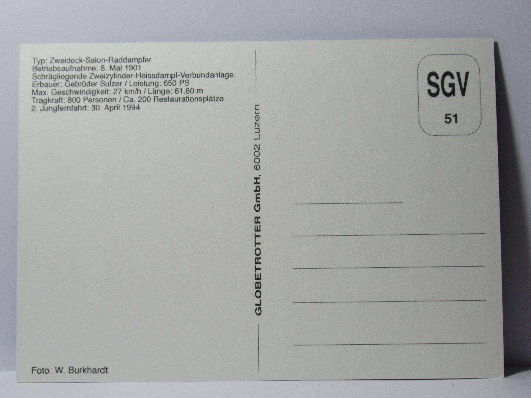 Cartoline postali: Schiff  *  URI  * – Nuovo (secondo la descrizione) da Grenchen venduto da Bluemchen1900 1