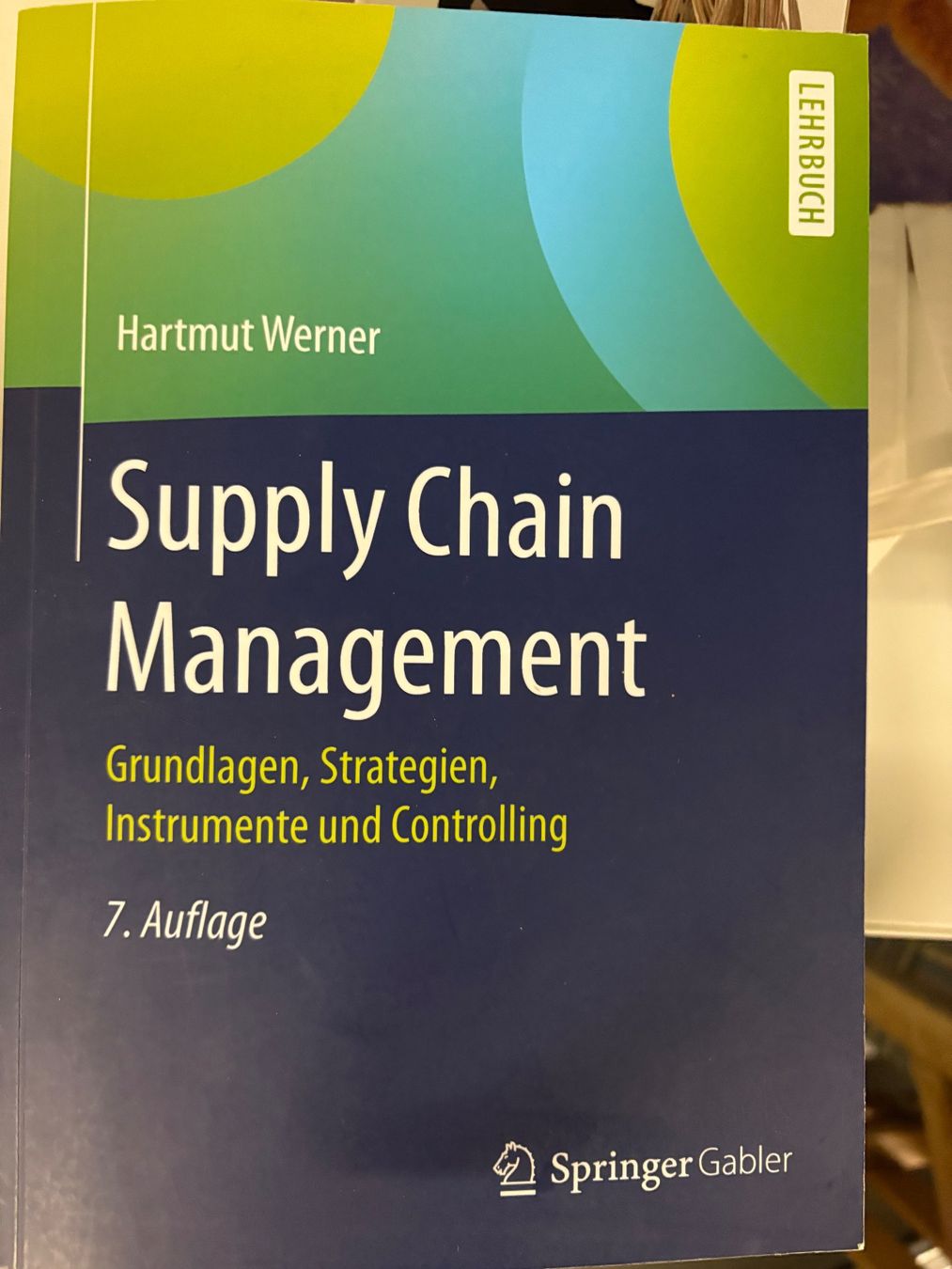 Libri: Supply Chain Management - Hartmut Werner – Nuovo (secondo la descrizione) da Jona venduto da anninaw