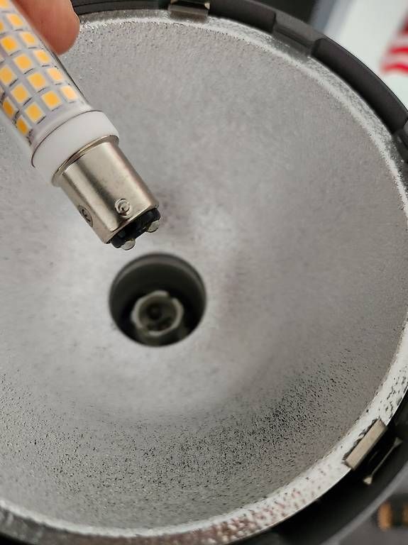 Lampade: Halogenlampe (LED-Leuchtmittel eingesetzt) – Usato da Benken SG venduto da hoesiblackforest 1