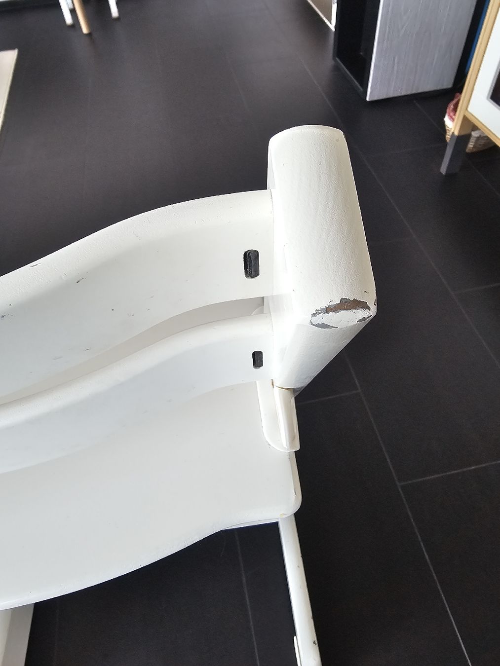 Stokke Hochstühle: Stokke Tripp Trapp weiss – Gebraucht aus Meierskappel von MK6344 3