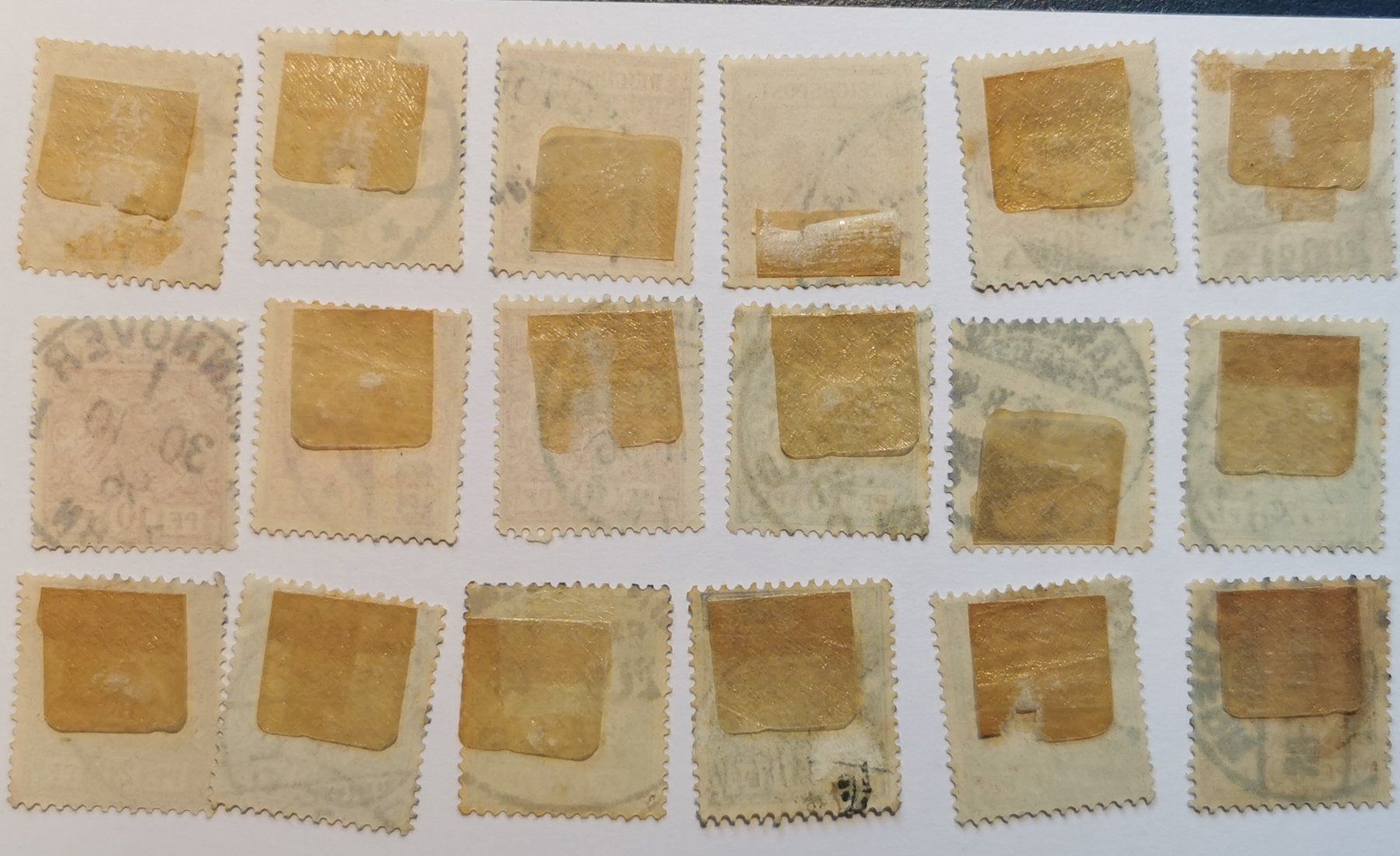 Alle Briefmarken: Dt. Reich 1889 – Gebraucht aus Aadorf von Chnorli-Furz 1