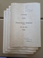 Gemeinde HIRZEL - Staatssteuer Register von 1936