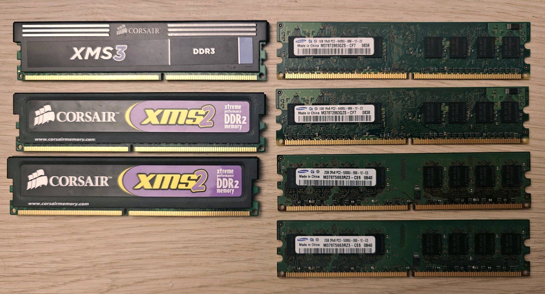 Corsair Mémoires / RAM: Barettes de RAM DDR2 et DDR3 – Défectueux à Lausanne par Protectator