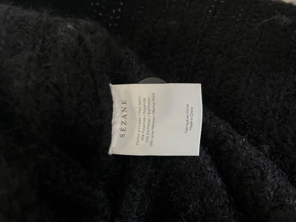 Sezane Jacken: Strickjacke Schwarz Grösse M – Gebraucht aus Sargans von RaBa08 2