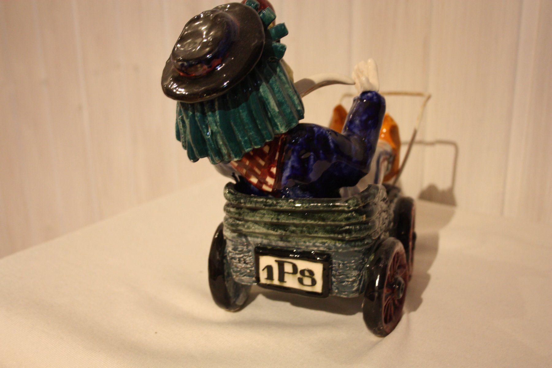 Statuette: Waggis in Wagen, Chapallaz – Usato da Oberwil BL venduto da Hesa41 2