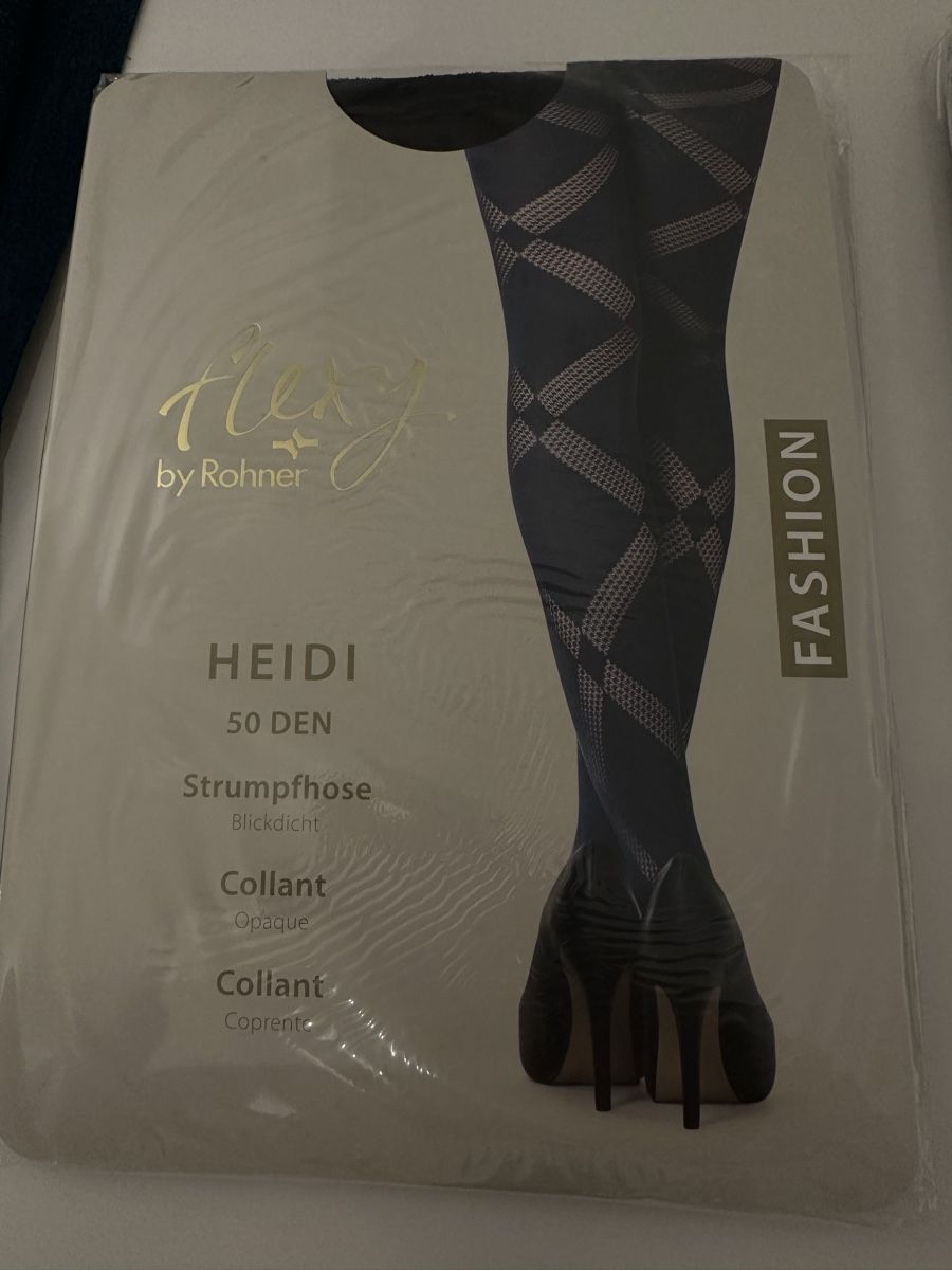 Calze & Collant: Neue schöne Strumpfhosen L flexi by Rohner – Nuovo e nell'imballaggio originale da St. Margrethen SG venduto da Leila026