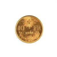 Goldvreneli 10Fr 1922