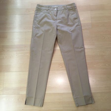 Cambio Damen Hose Stella Chino cropped beige 27 Inch Gr 42
