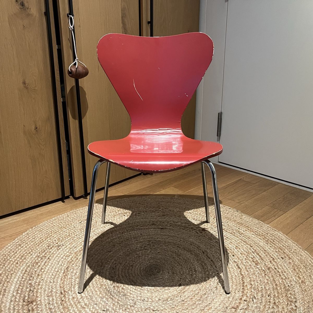 Sedie: Design-Stuhl rot Schreibtischstuhl – Usato da Cham venduto da n.winkler2209