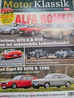 Motor Klassik 2/23 Alfa GTV 5 916 Simca 1301 Capri Viper xx