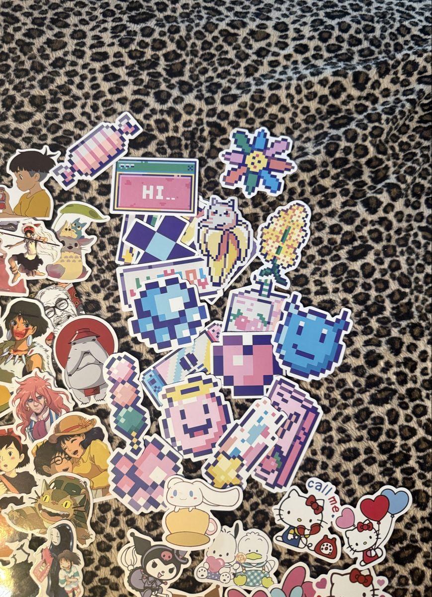 Sticker: Sticker Set Studio Ghibli, Pixel und Hello Kitty and Friends – Nuovo (secondo la descrizione) da Scheuren venduto da Soulboy1 2