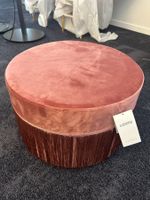 NEU mit Etikett, Bizzotto Pouf Leilani Rosa Antik D45, Samt
