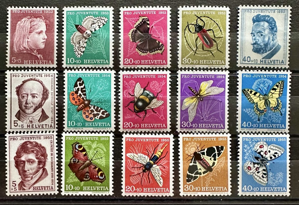 Alle Briefmarken: Pro Juventute  – Neu (gemäss Beschreibung) aus Duebendorf von Fczfanrobi