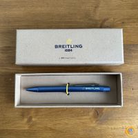 Breitling Kugelschreiber Faber-Castell Blau *NEU*