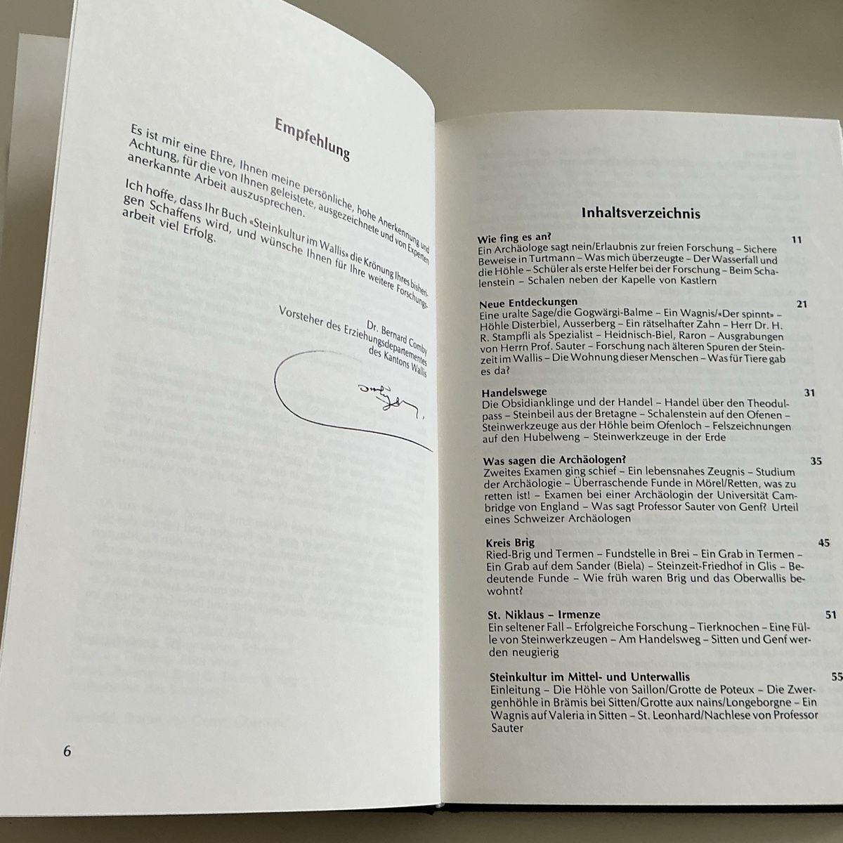 Libri: Emil Schmid Steinkultur im Wallis – Usato da Crans-Montana venduto da plainemorte 6