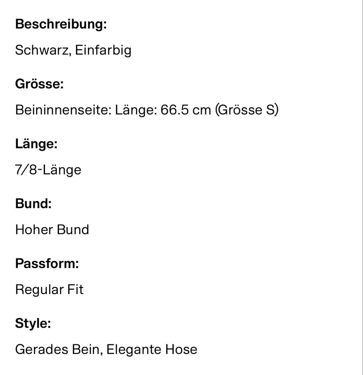 H&M Pantaloni: H&M Maternity Hose – Nuovo (secondo la descrizione) da Zollikerberg venduto da LLV 4