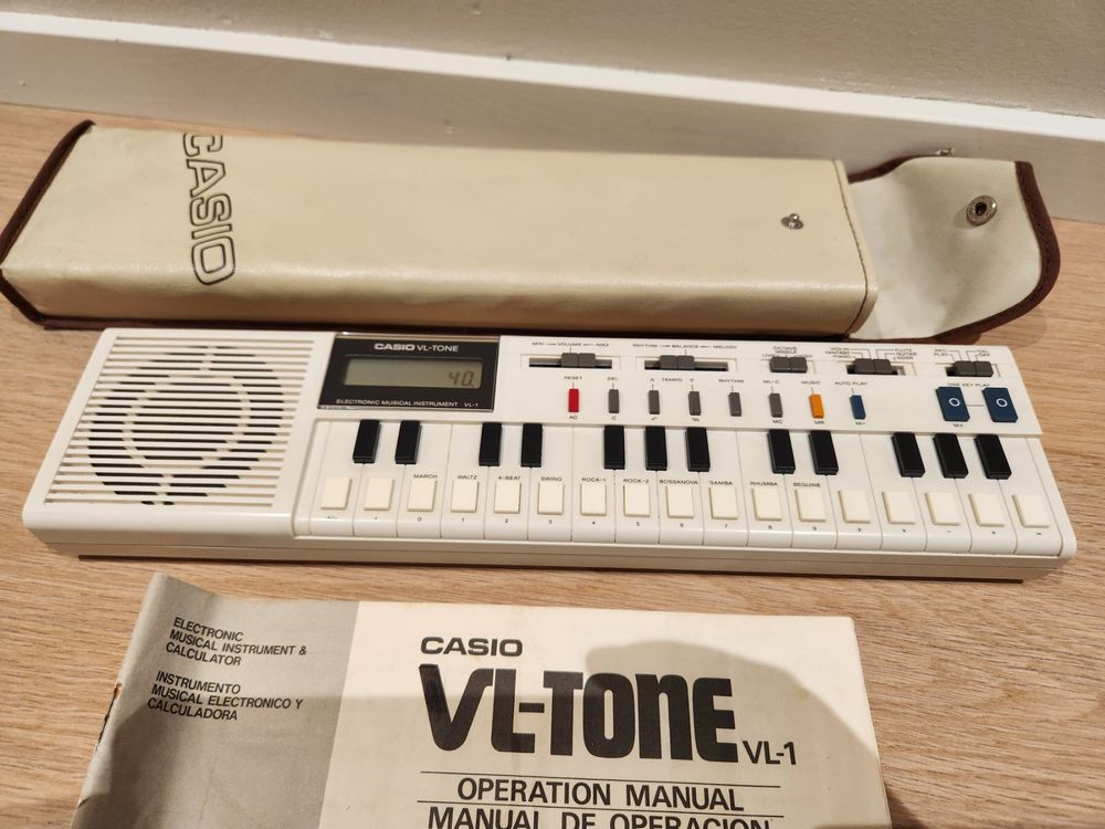Casio VL-Tone VL-1 Synthesizer + Rechner (Gebraucht) in Immensee für ...