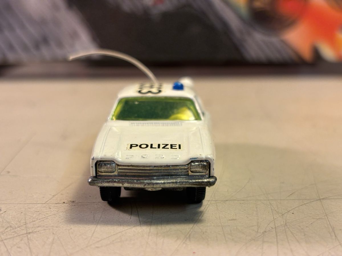 Siku Modellini d'auto: Siku Ford Capri Polizei – Usato da Möriken AG venduto da Classics16 1