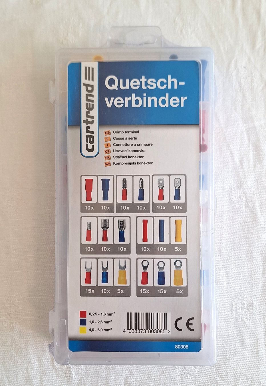 Alle Werkzeuge: 2 Sortimentskasten mit je 180 Quetschverbindern – Neu und originalverpackt aus Bergdietikon von Zozo 1