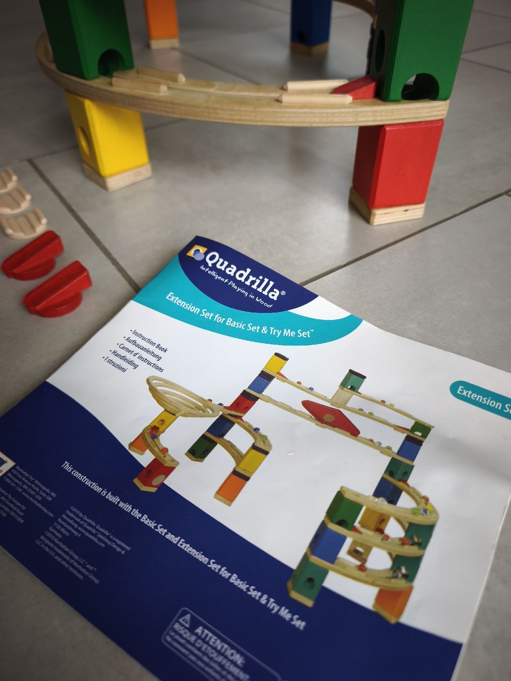 Quadrilla Spielzeuge: Quadrilla Holz-Kugelbahn – Gebraucht aus Kloten von phidi19 4