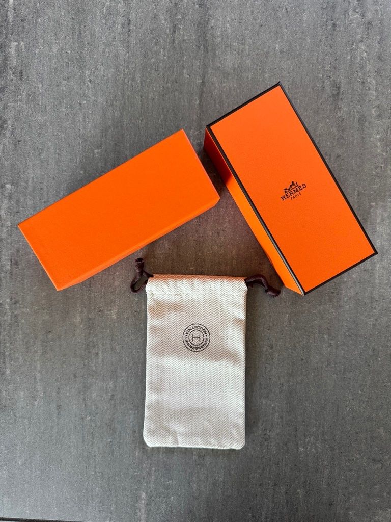 Hermès Portagioie: Hermès Box mit Staubbeutel - Luxus Verpackung / Geschenkbox – Nuovo e nell'imballaggio originale da Zürich venduto da Alot16 7