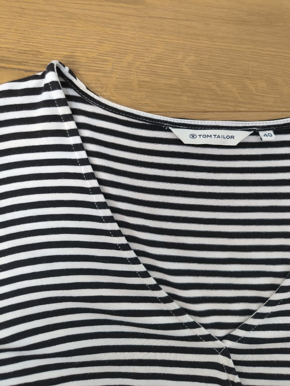 Tom Tailor Kleider: Tom Tailor Kleid, neu, gestreift, Wickeloptik – Neu (gemäss Beschreibung) aus Biel/Bienne von mar_vl8n 3