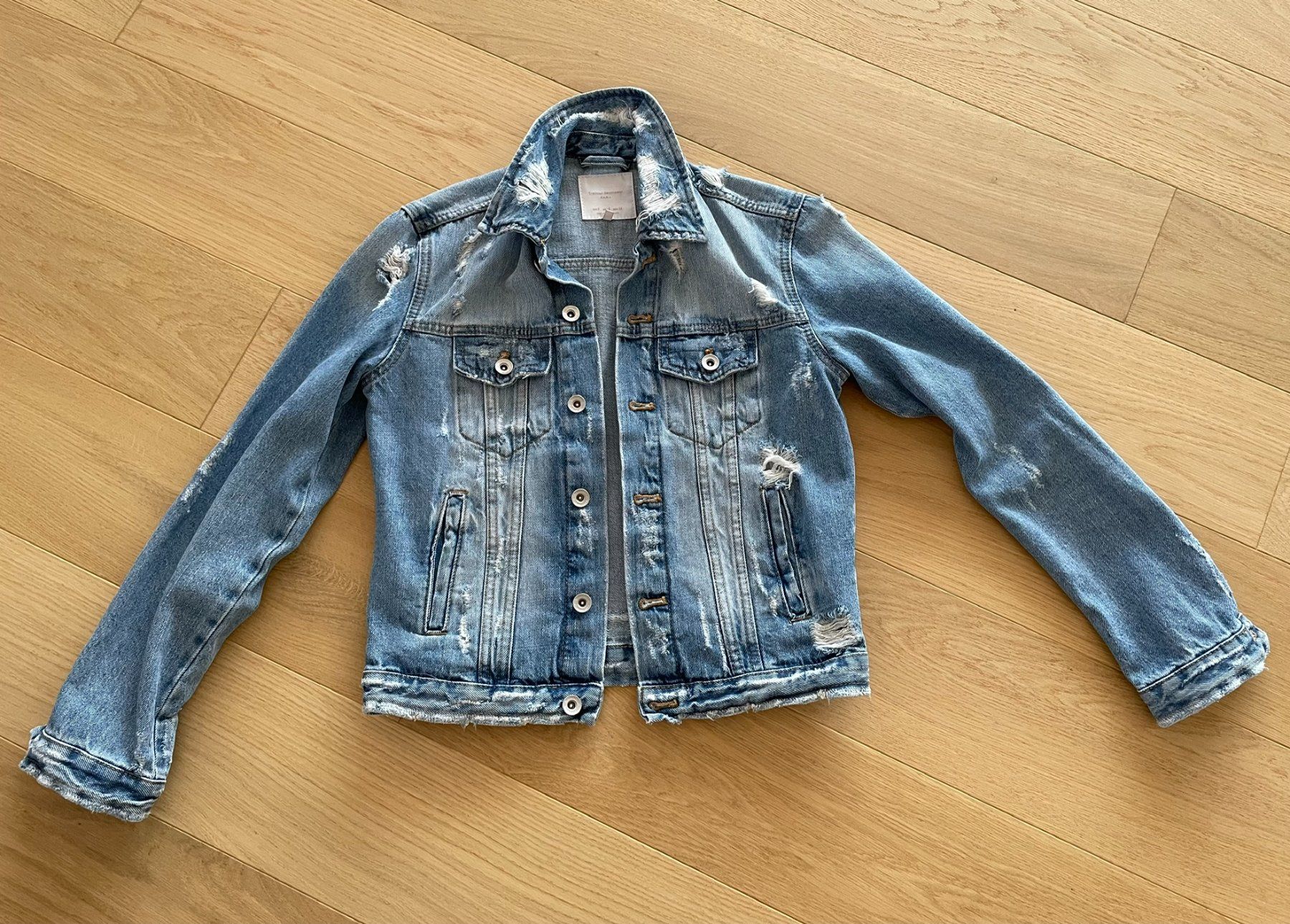 Zara Giacche: Jeansjacke - blau – Usato da Eschenbach LU venduto da B.L.R