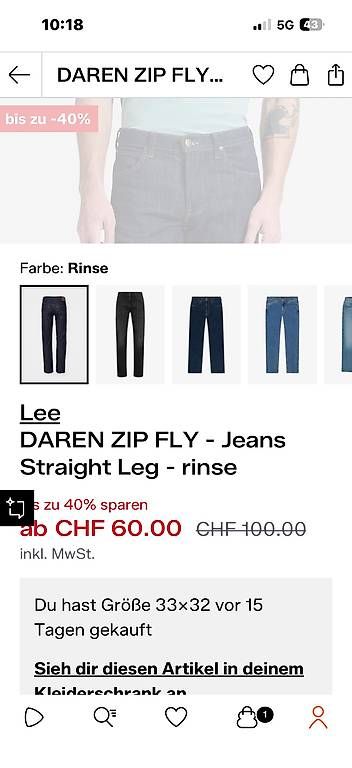 Jeans: Jeans Lee  – Usato da Oberhofen Thun'see venduto da Kiani2007 1