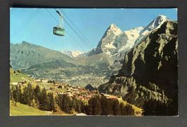 AK Mürren Schilthornbahn Eiger Mönch