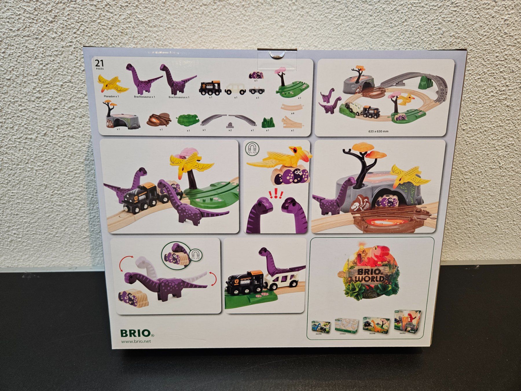 Brio Giocattoli: Neu - Brio - 36094 - Dinosaur Adventure Set – Nuovo e nell'imballaggio originale da Dagmersellen venduto da Jarsetz_Restposten 1