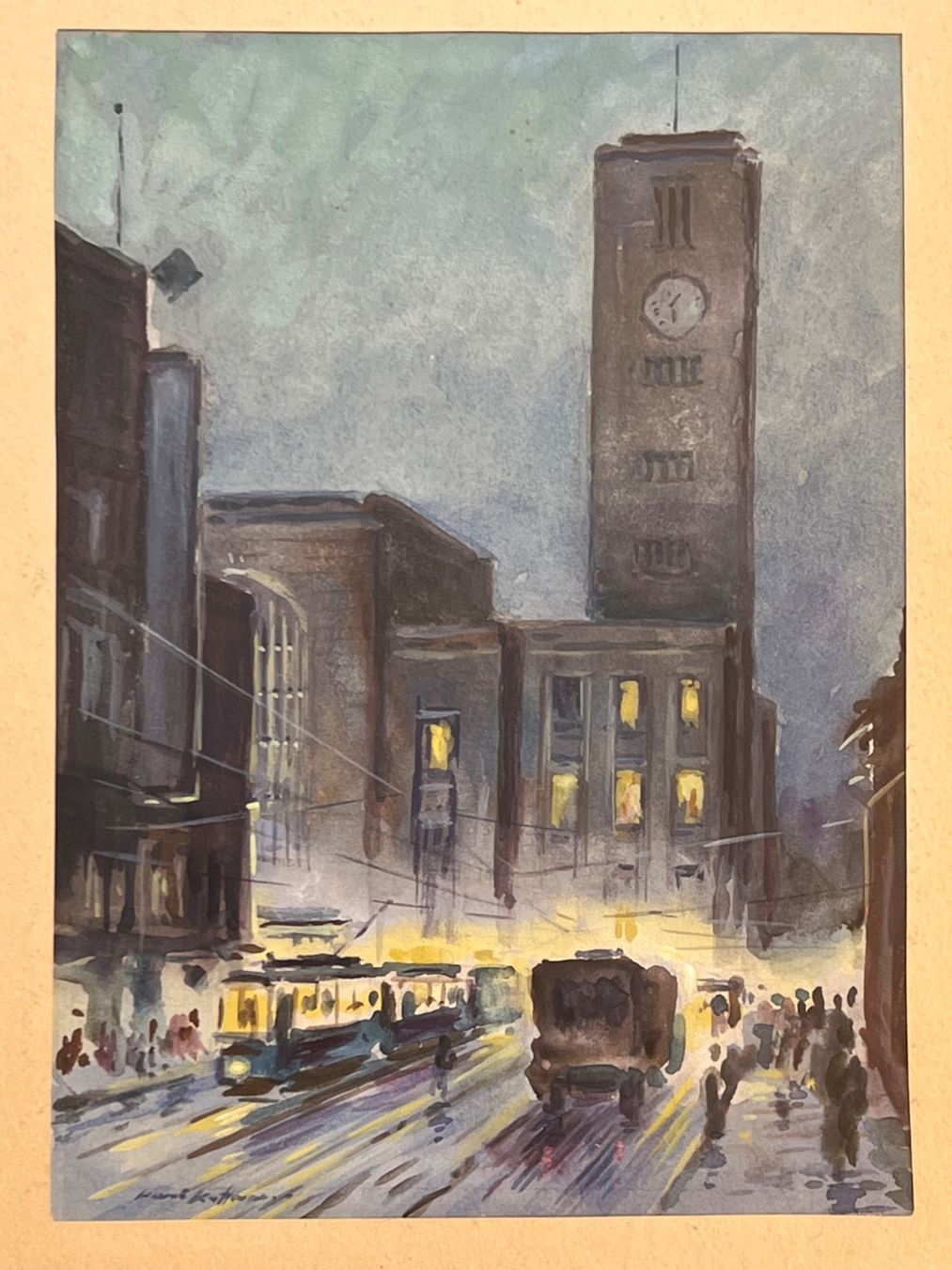 Dipinti: HANS KUTTNER 1903-1990 – Usato da Basel venduto da pmART 3